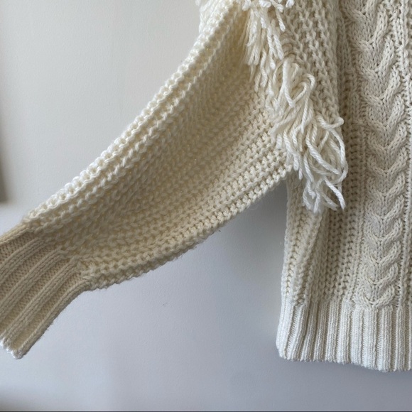 Selected Femme-Wool Blend Chunky Cable Knit - Picture 9 of 15
